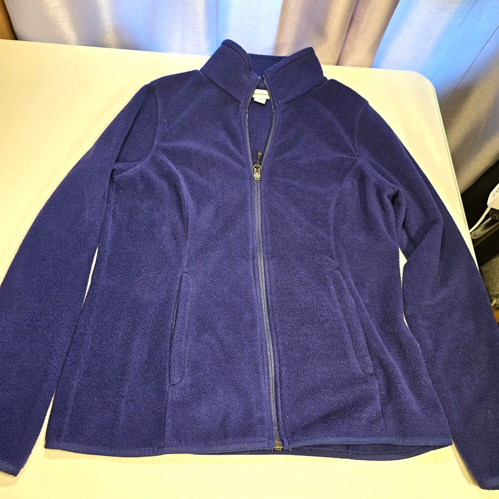 Amazon Essentials Women’s Navy Full Zip Jacket Regular Fit Size M